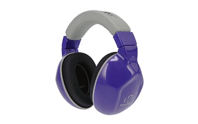Walker's Boomies Passive Hearing Protection, Earmuff, Extra Small, Royal Plum
