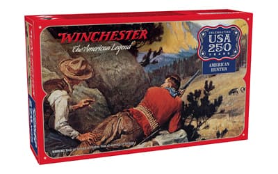 Winchester Ammunition Power-Point, 270 Winchester, 150 Grain, Rifle Ammunition, Commemorative USA 250 Years Edition, 20 Round Box
