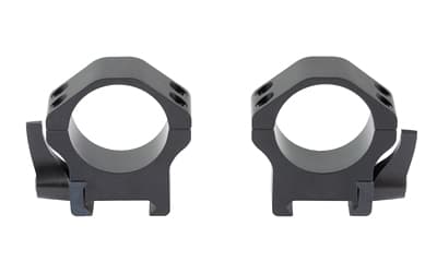 Warne Maxima Horizontal Quick Disconnect Ring, Fits 30MM Optics, Medium Height, Steel Construction, Matte Finish, Black