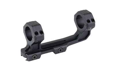 Warne Max Lite, MSR Mount, Fits 1" Optics, Aluminum Construction, Over 2" of Forward Cantilever, Anodized Finish. Black