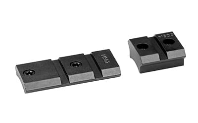 Warne 2 Piece Base, Black, Matte