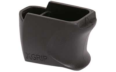 X-GRIP Magazine Spacer, Fits Glock 26/27, For Use with Full Size GLOCK Magazines, Black