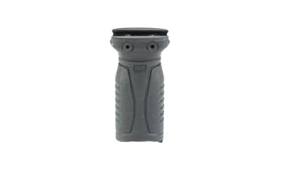 XTS Rubberized Short Vertical Grip, Fits Picatinny Rail, Matte Finish, Black