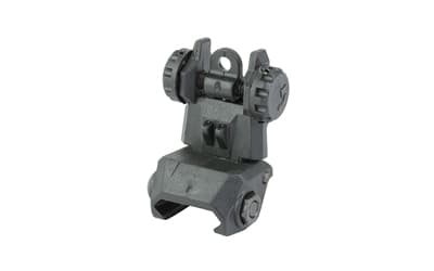 XTS Flip Up Rear Sight, Fits Picatinny Rails, Polymer Construction, Black
