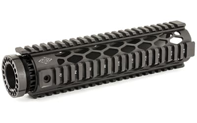 Yankee Hill Machine Co Diamond Series Forearm, 9.290", Mid-Length, Fits AR-15, Black