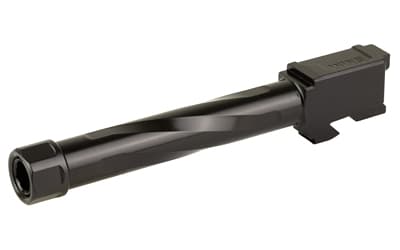 Zaffiri Precision Pistol Barrel, 9MM, 4.97", Threaded, Fits Glock 17 Gen 3, Nitride Finish, Black