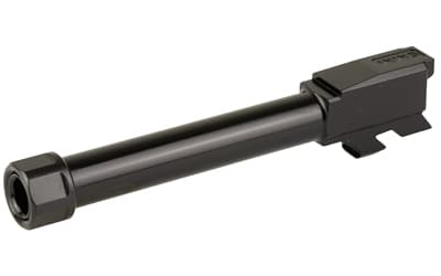 Zaffiri Precision Pistol Barrel, 9MM, 4.7", Threaded, Fits Glock 48, Nitride Finish, Black