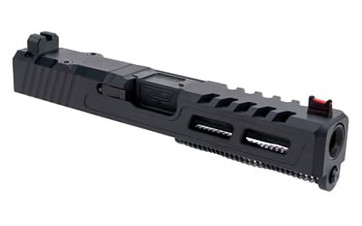 Zaffiri Precision ZPS.2 Slide, Fits GLOCK 19 Gen 3, Flush and Crown Barrel, Cerakote Finish, Black, RMR Optic Cut