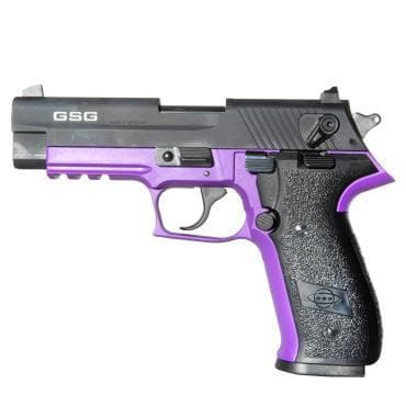 GSG FIREFLY Handgun .22 LR 10rd Magazine 4.9" Barrel Black/Purple