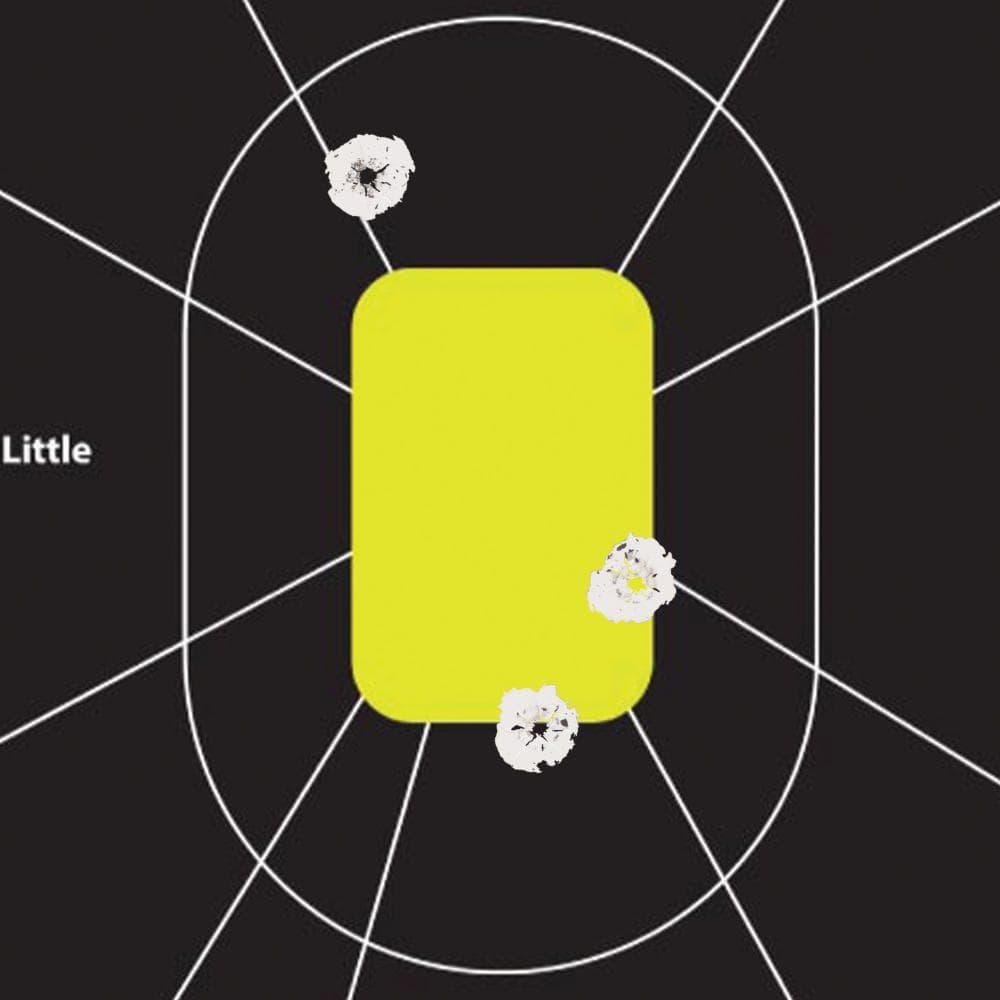 Allen EZ Aim Splash Reactive Target 12.5"x18.25" Handgun Trainer 30 per Pad