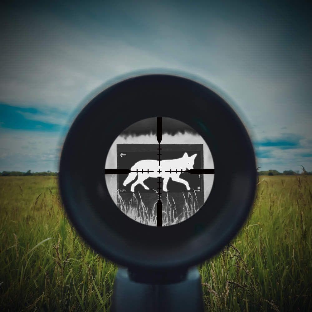 Allen EZ Aim Thermal ID Coyote Paper Target 24"x12" Grey