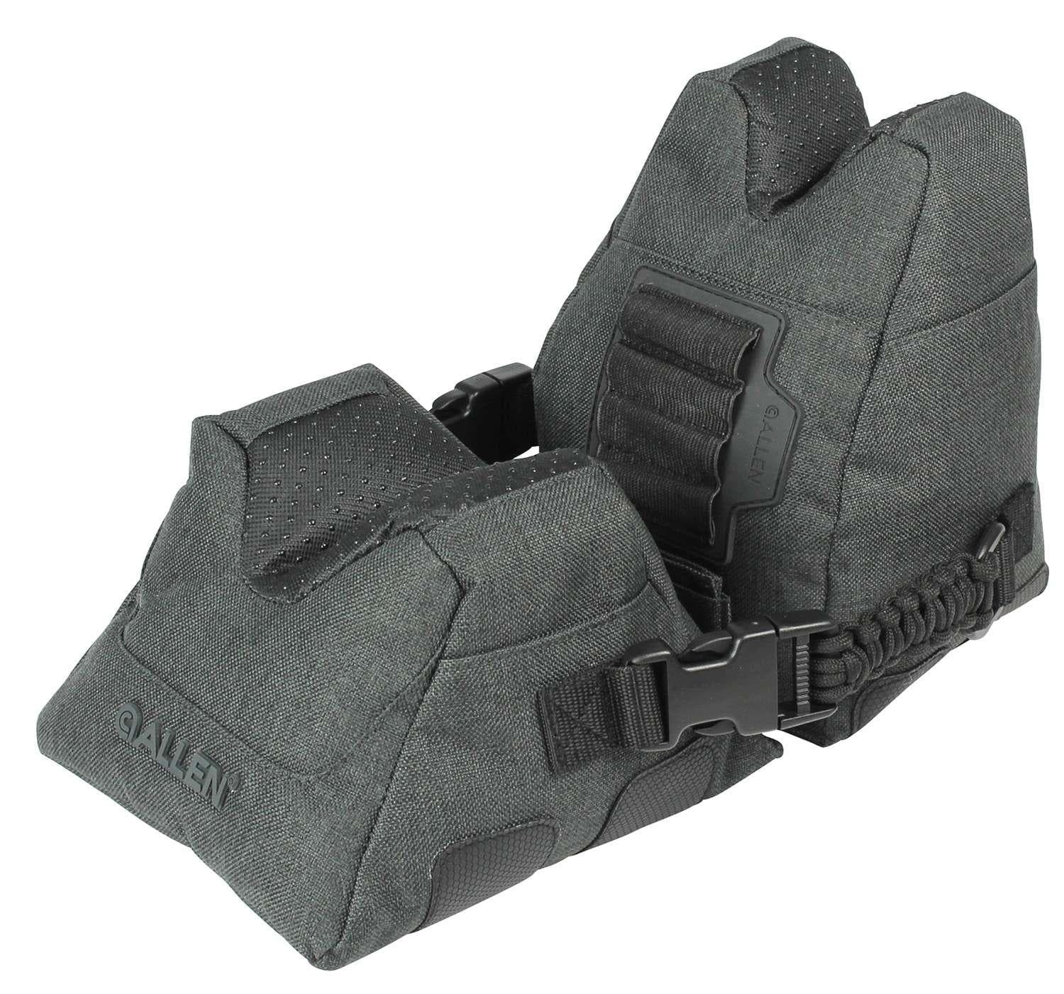 Allen Eliminator Filled Bench Bag Front and Rear Set Grey