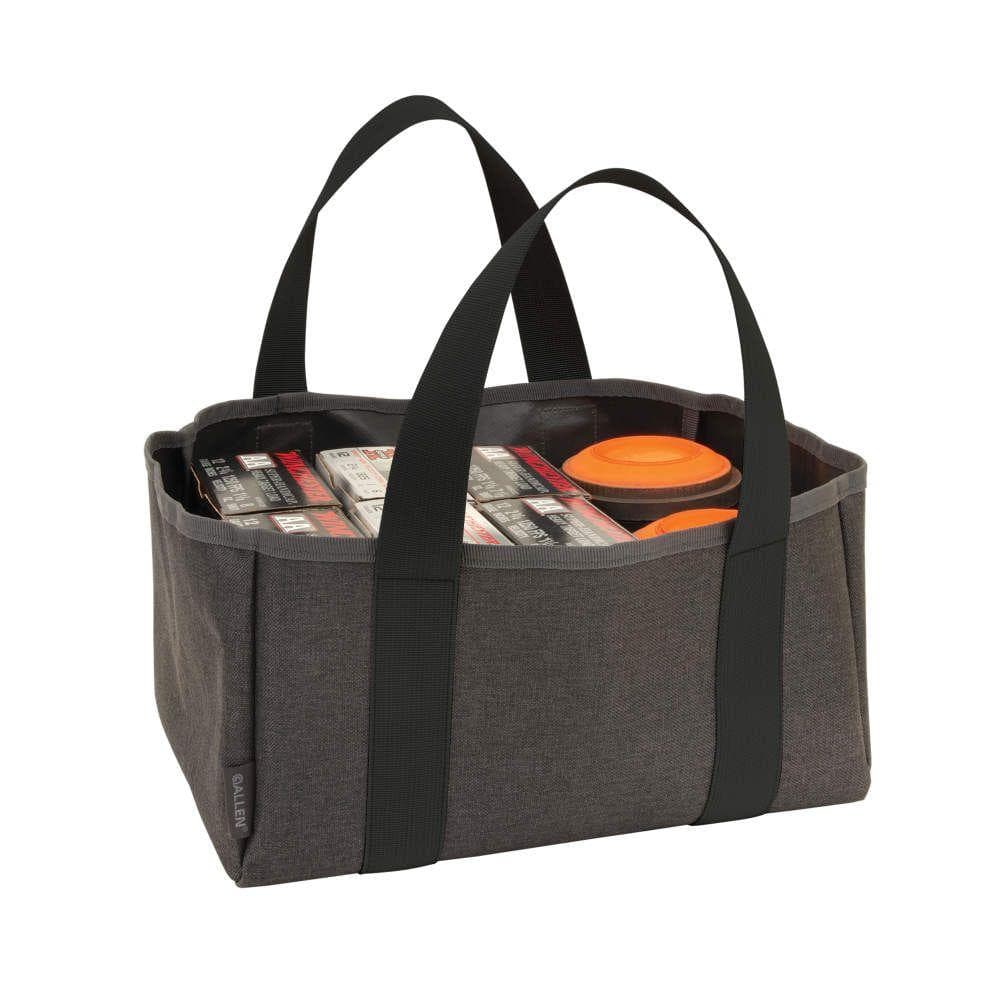 Allen Competitor Premium Molded Lockable Range Bag with Fold Up Gun Mat Grey