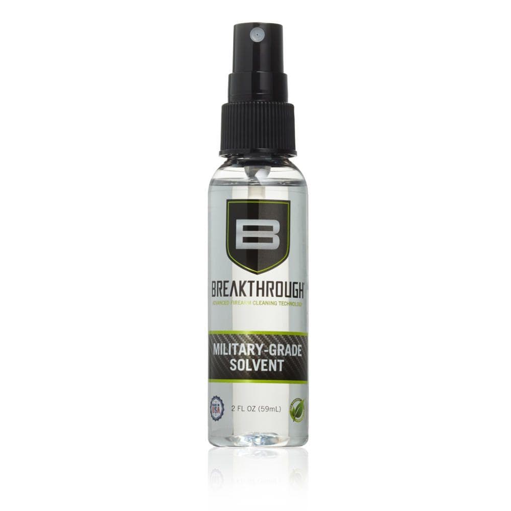 Breakthrough Clean Technologies Military Grade Solvent 2 oz Pump Spray Bottle Clear