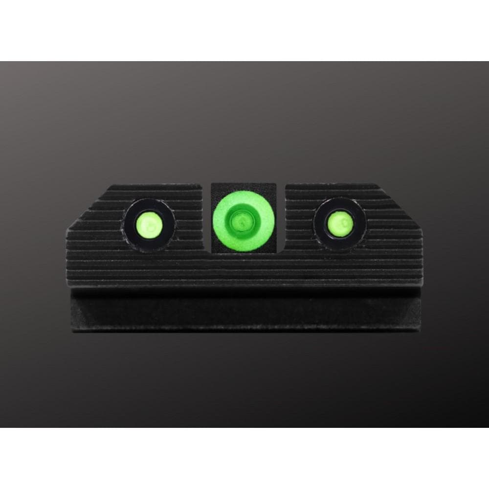XS Sight Systems R3D 2.0 Night Sights for Glock 20/21/29/30/30S/37/40/41 Green Front with Black Rear