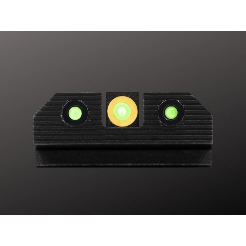 XS Sight Systems R3D 2.0 Night Sights for Glock 42/43/43x/48 Orange Front with Black Rear