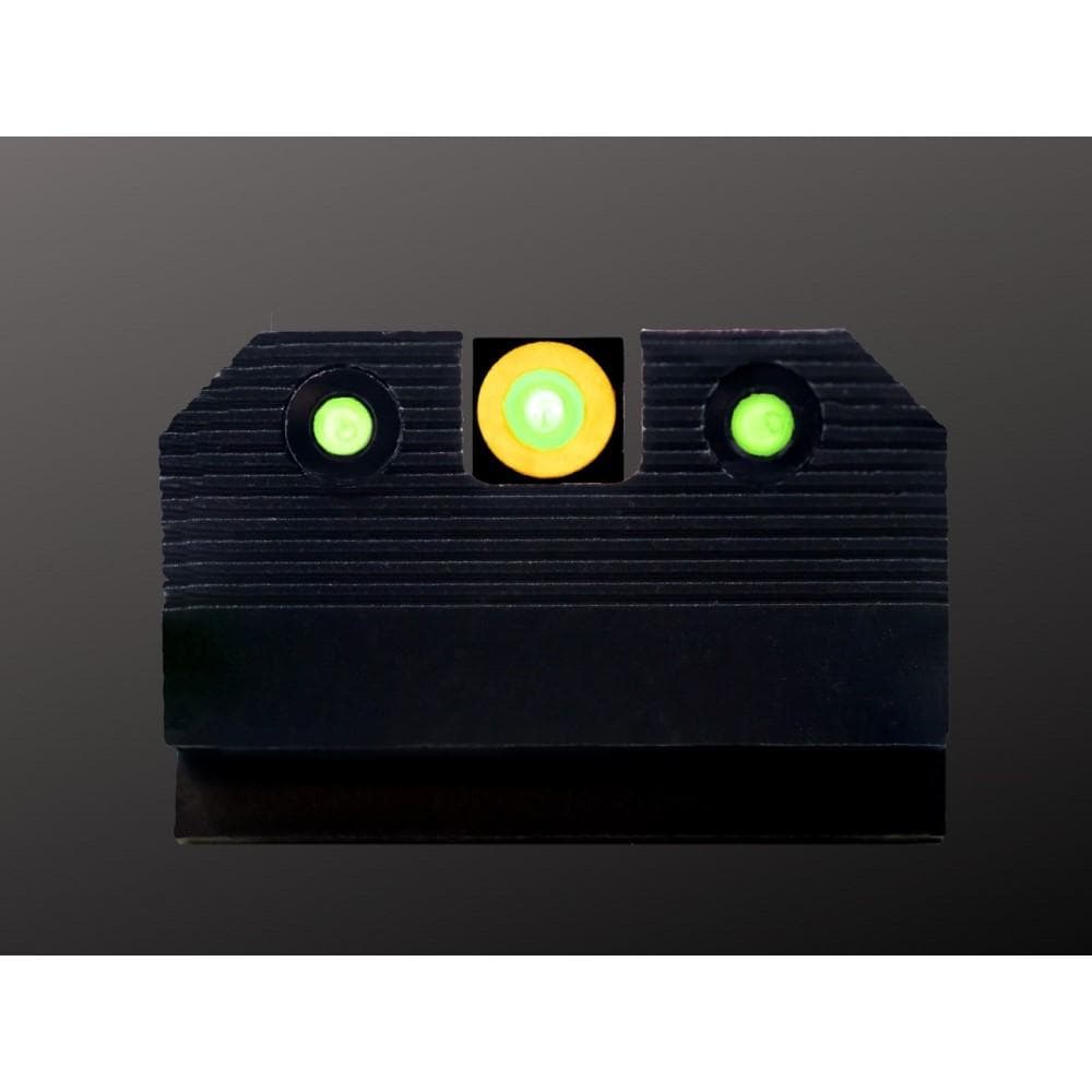XS Sight Systems R2D 2.0 Suppressor Height Night Sights for Glock Orange Front with Black Rear
