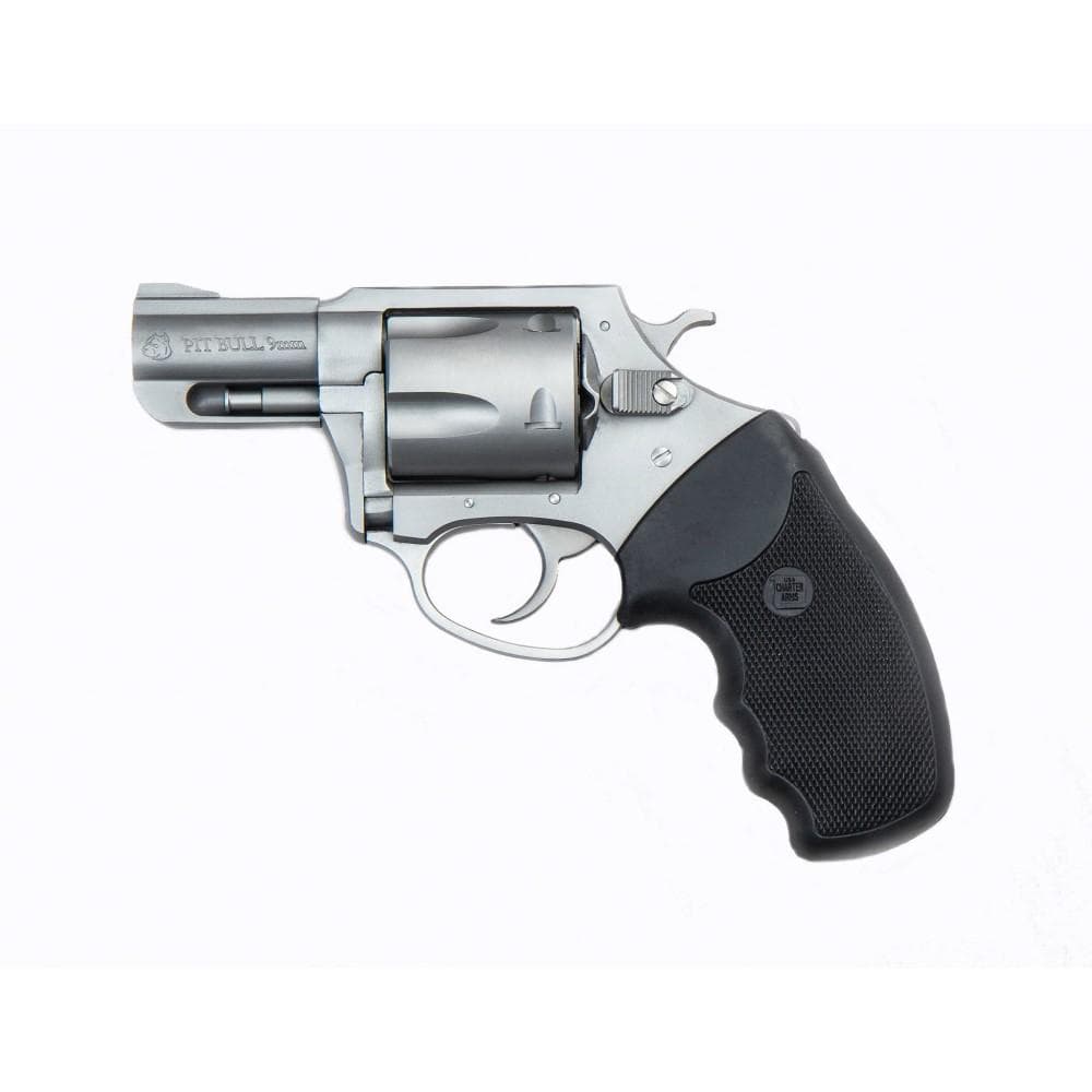 Charter Arms Pitbull Handgun 9mm Luger 5rd Capacity 2.2" Barrel Stainless with Black Grip