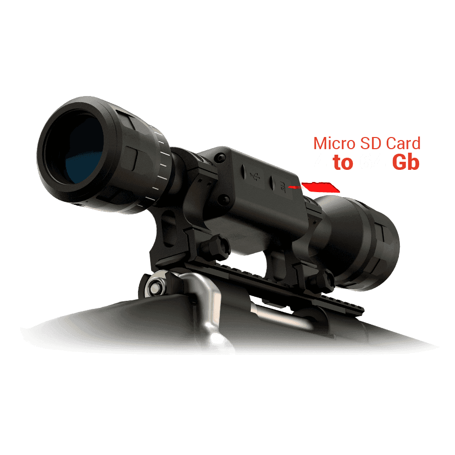 ATN ThOR LTV 3-9x 320x240 12 micron Ultra Lite Thermal Rifle Scope w/ Video Recording