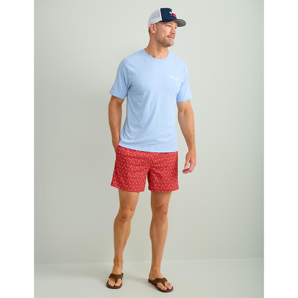Huk Salute Short Sleeve T-Shirt Windsurfer S