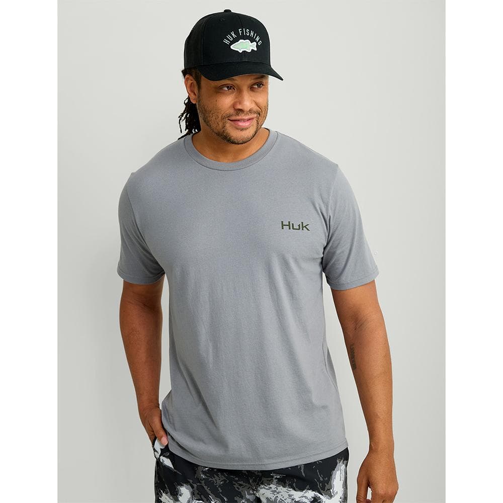 Huk KC Badge Series Short Sleeve Shirt Night Owl S