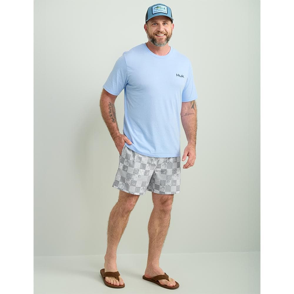 Huk KC Badge Series Short Sleeve Shirt Windsurfer S