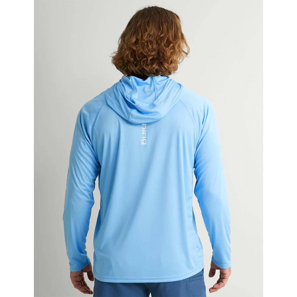 Huk Vented Pursuit Long Sleeve Hoodie Marolina Blue XL