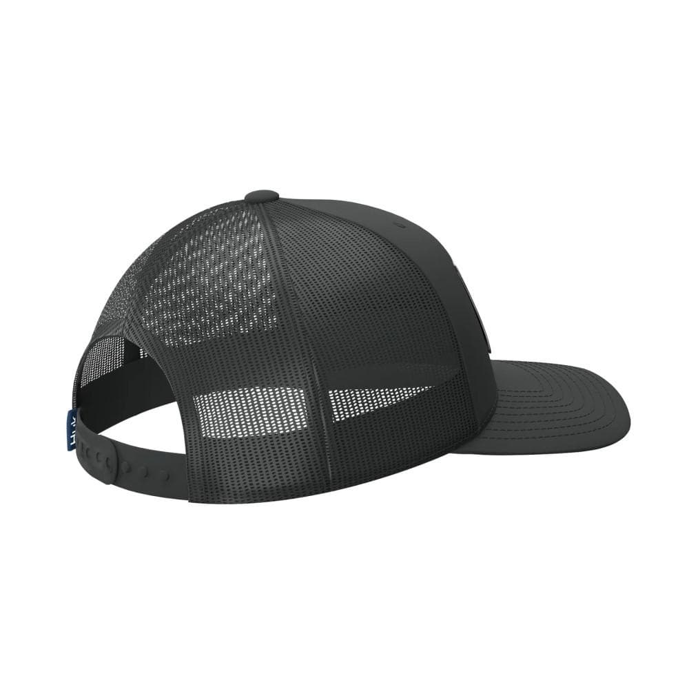 Huk Logo Trucker Hat Black