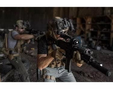 AGM NVG-40 3AL1 Dual Tube Green Phosphor Night Vision Goggle/Binocular