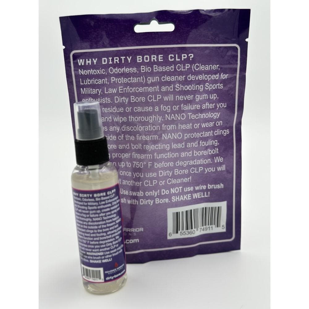 Advance Warrior Solutions Dirty Bore CLP Lavender 2 oz Bottle