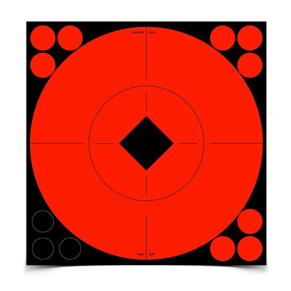 Birchwood Casey Adhesive Target Spots 8" 8/ct
