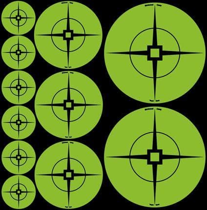 Birchwood Casey Targets Assorted Green Targets - 1-60" 2-30" 3-20"