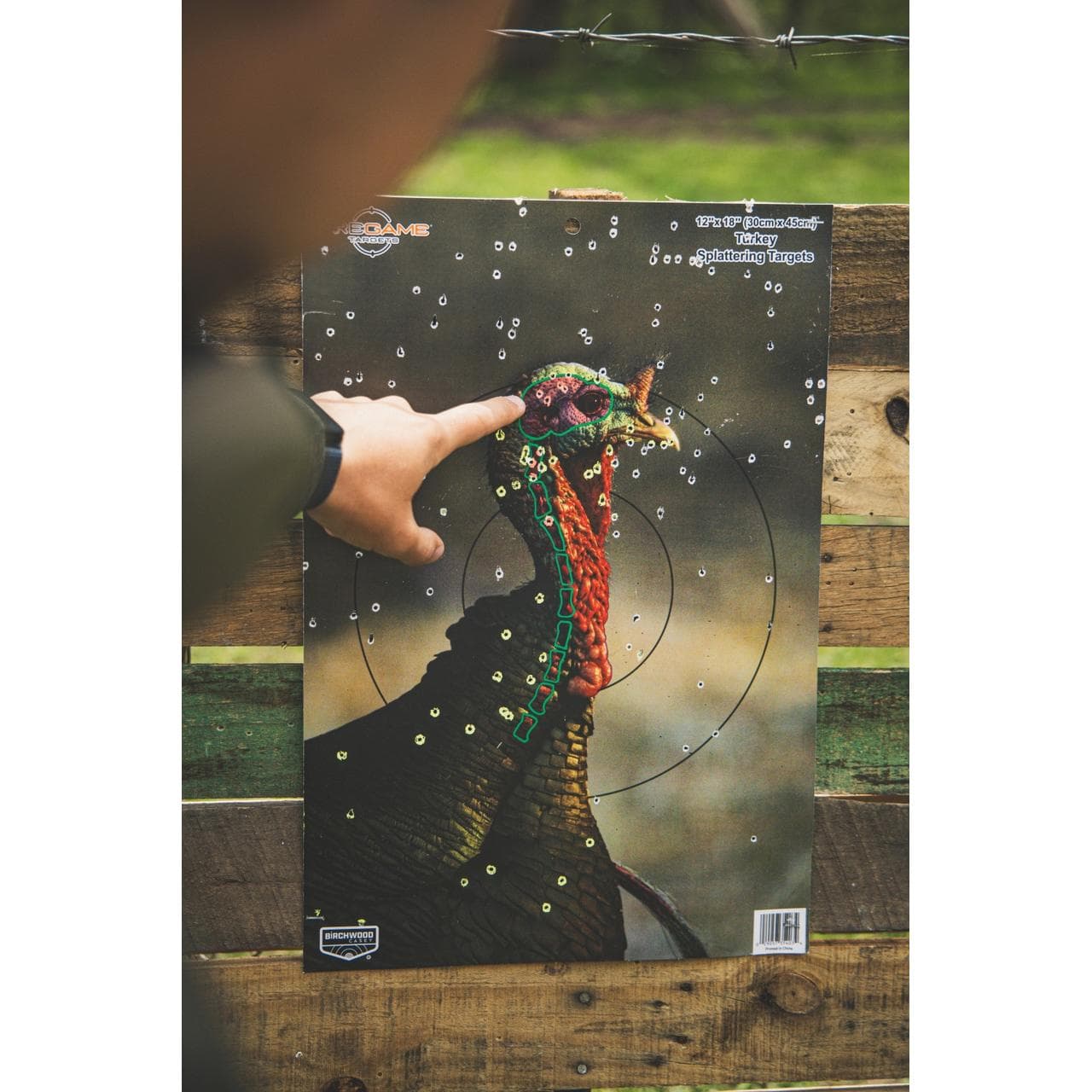 Birchwood Casey Pregame Turkey Paper Targets 12"x18" 8/ct