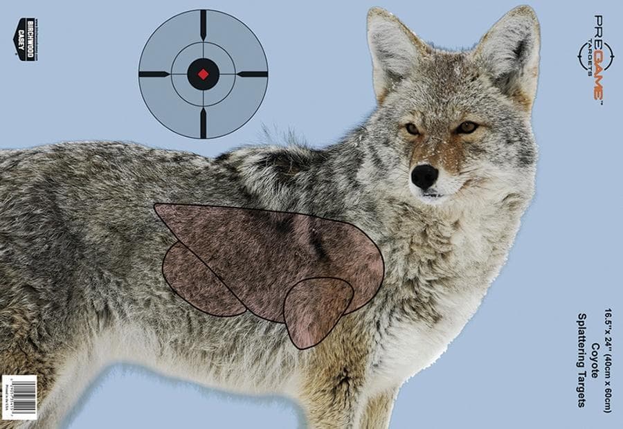 Birchwood Casey Pregame Targets - Coyote 16.5"x24" 3 Pack