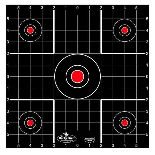 Birchwood Casey Dirty Bird 12" Sight-In Targets 100/ct