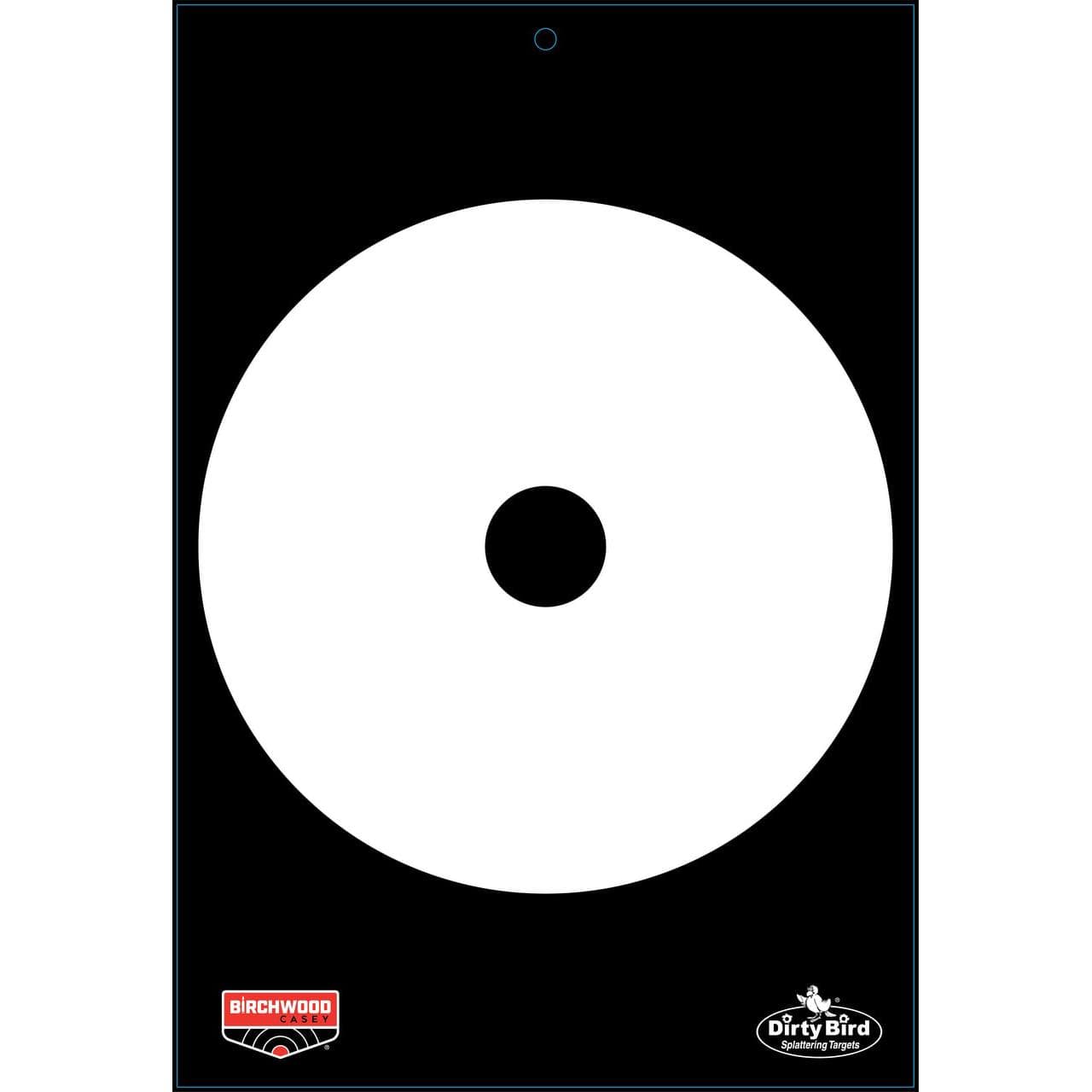 Birchwood Casey Dirty Bird Quickdraw Contrast Target 12"x18" 6/ct