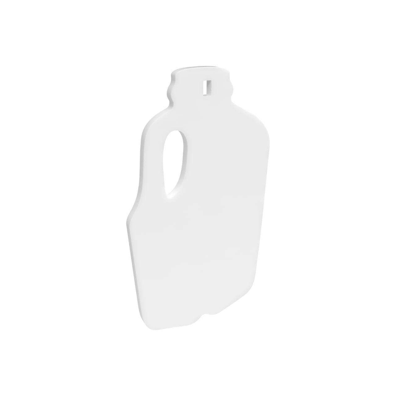 Birchwood Casey AR500 3/8" Silhouette Plate Target 1-Hole Milk Jug