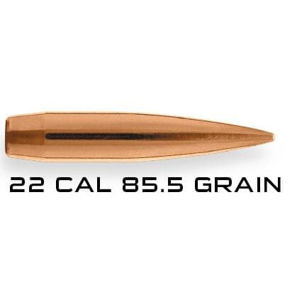 Berger Long Range Hybrid Target Bullets .22 cal .224" 85.5 gr HPBT 1000/ct