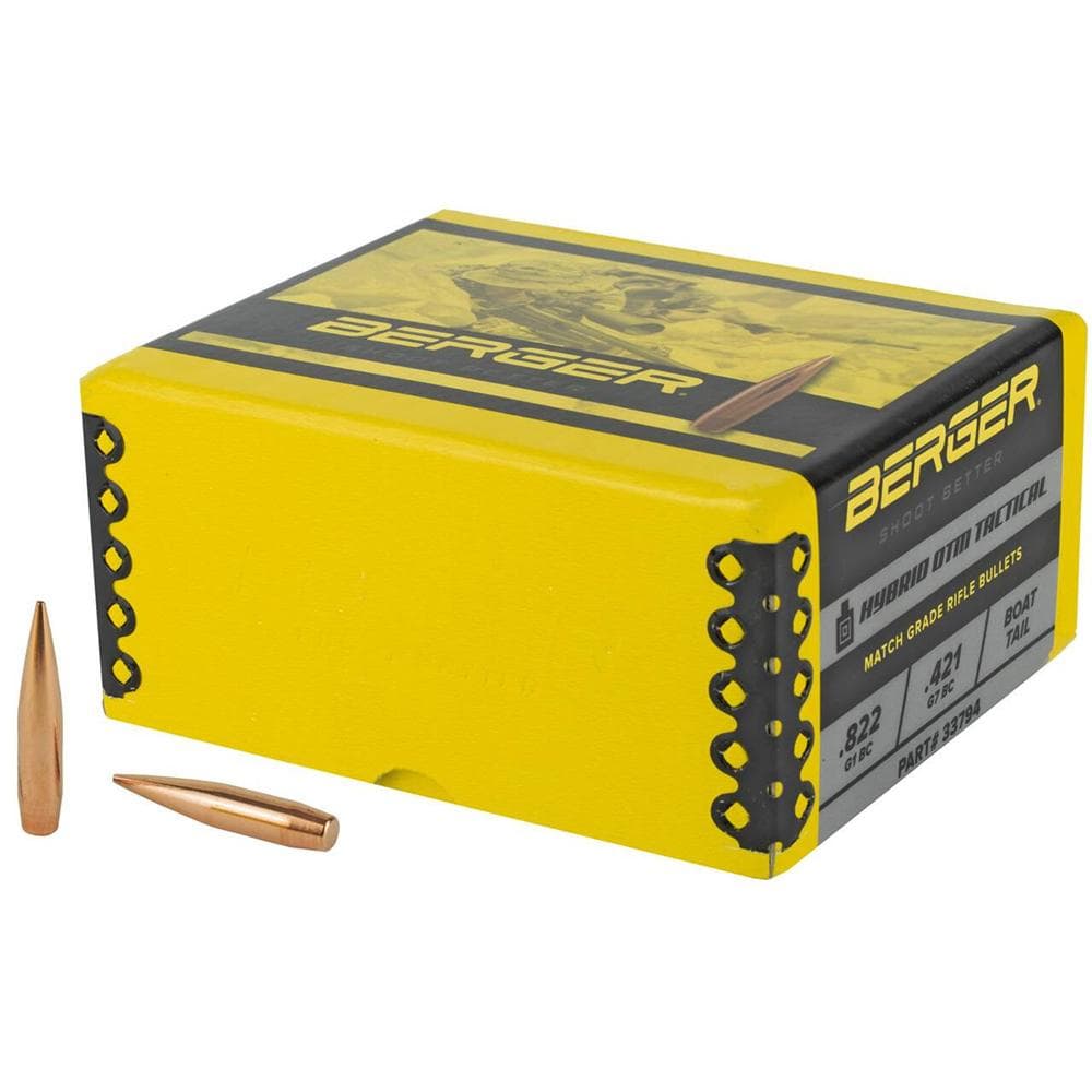 Berger OTM Tactical Rifle Bullets .338 cal .338" 300 gr HPBT 250/ct