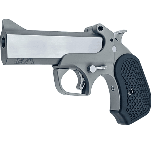 Bond Arms Cyclops Handgun .44 Mag Single Shot 4.25" Barrel Silver with Black Grip