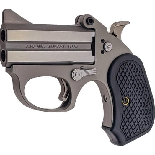 Bond Arms Honey B Handgun .22 Mag 2rd Capacity 3" Barrel Stainless Steel with Black Grips