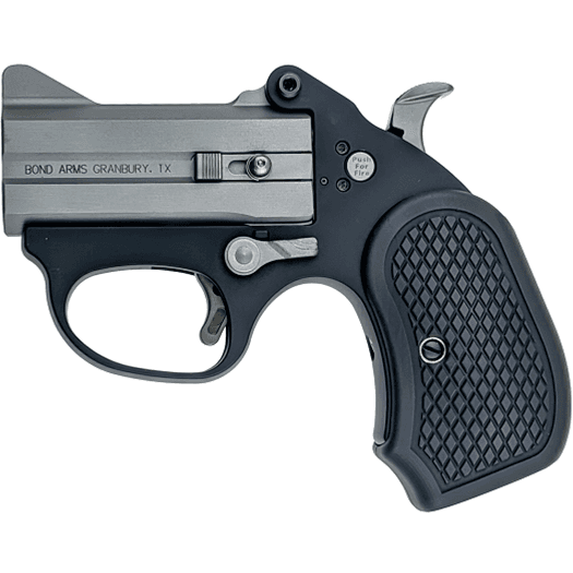 Bond Arms Stinger FireBall Aluminum Frame Handgun 9mm Luger 2rd Capacity 3'' Stainless Steel Barrel Matte B6 Grips