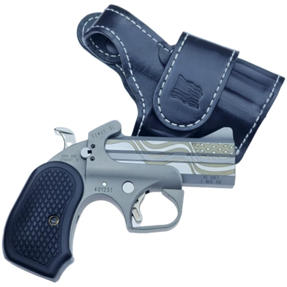 Bond Arms Rowdy XL Flag Package Handgun .45 LC/.410 2rd Capacity 3.5" Barrel with Holster