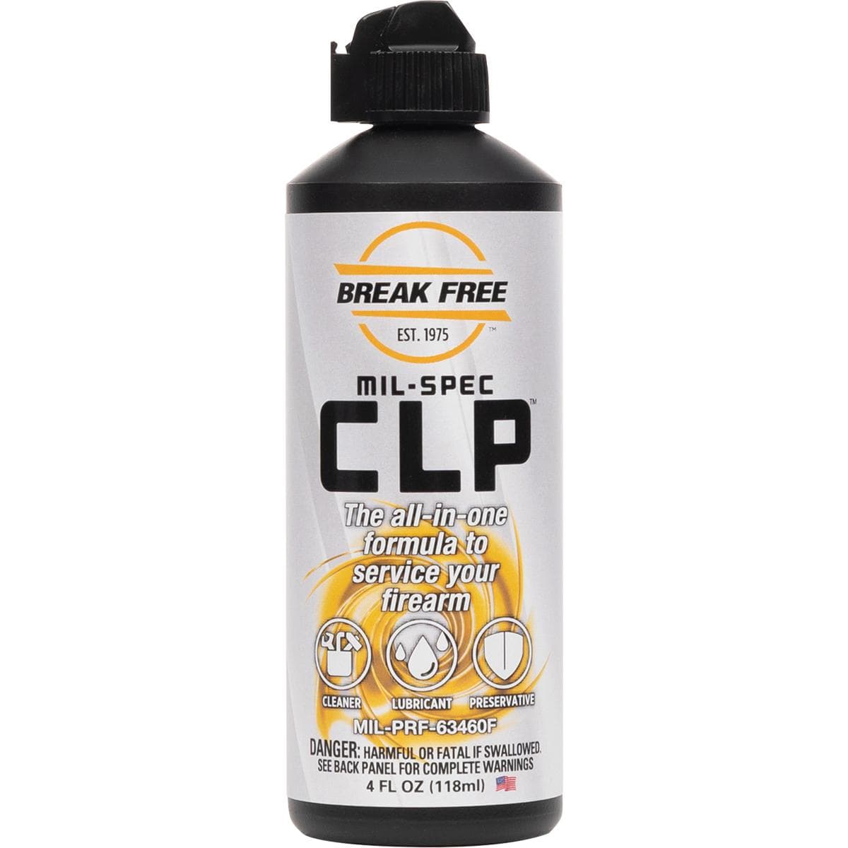 Break Free CLP Cleaner 4oz Bottle