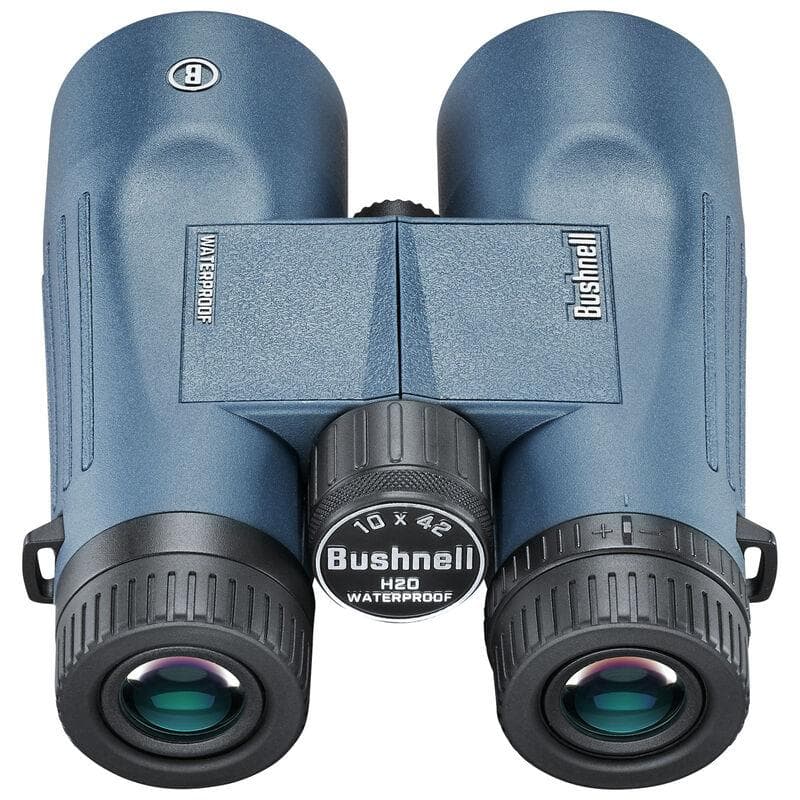 Bushnell H2O 10x42mm Waterproof Binoculars Roof WP/FP Twist Up Eyecups Dark Blue