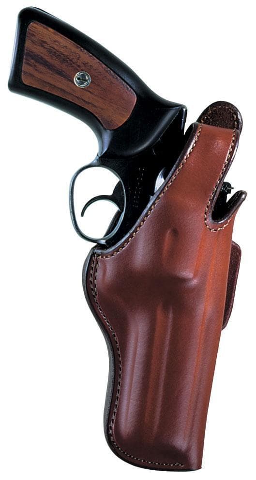 Bianchi Model 5BHL Thumbsnap - S&W 34 Kit Gun 4" Right Hand Plain Tan