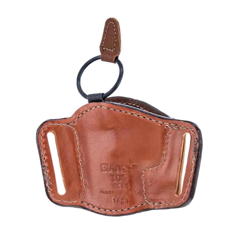 Bianchi 105 Minimalist Belt Slide Holster for Glock 17/19/20/21 Tan LH