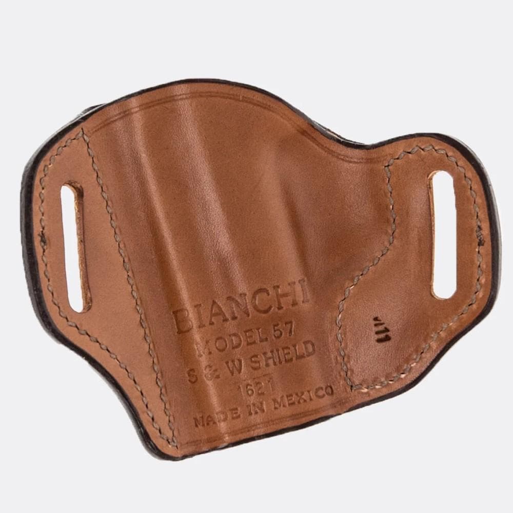 Bianchi Model 57 Remedy Holster Size 18 for Semi Autos and Small Revolvers Tan RH