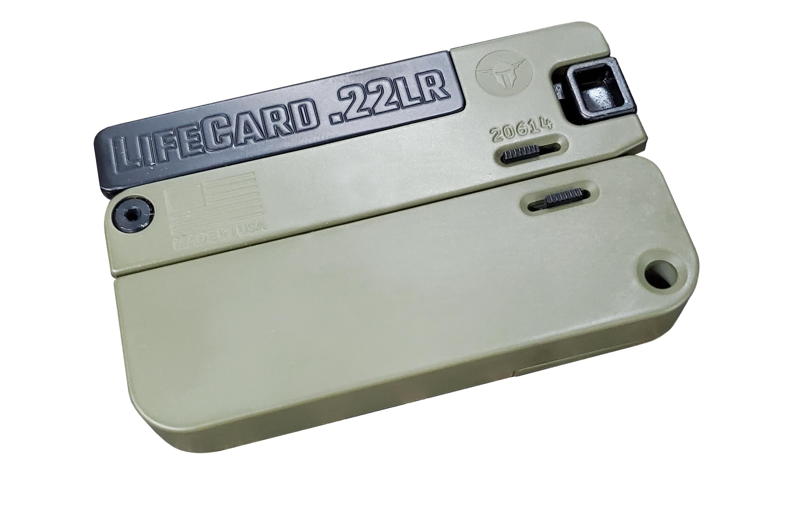 Trailblazer Firearms LifeCard .22 LR Single Action Handgun Bazooka Green