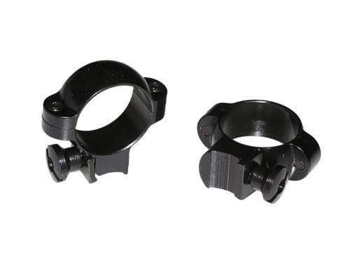 Burris Deluxe Solid Steel .22 Rings 1" Medium 0.80" Actual Height - Gloss